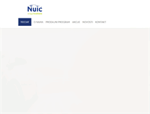 Tablet Screenshot of nuic.ba